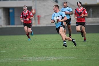 Cronulla Sharks u20s v Manly SeaEagles Trial Match Sat 23 Feb Action (Photo : steve montgomery / OurFootyTeam.com)