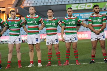 South Sydney Rabbitoh's s u20s pay respect to John Chalk (Photo : Steve Montgomery / OurFootyTeam.com)