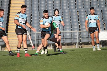 Cronulla Sharks v Canberra Raiders Rnd 25 Jersey Flegg Cup Quarter Finals Action (Photo : Steve Montgomery / OurFootyTeam.com)