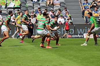 NSWRL Jersey Flegg Cup Grand Final South Sydney Rabbitoh's v Canberra Raiders Action (Photo : Steve Montgomery / OurFootyTeam.com)