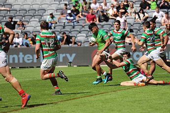 NSWRL Jersey Flegg Cup Grand Final South Sydney Rabbitoh's v Canberra Raiders Action (Photo : Steve Montgomery / OurFootyTeam.com)