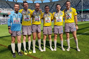 Referee's - NSWRL Jersey Flegg Cup GRAND FINAL South Sydney Rabbitoh's v Canberra Raiders (Photo : Steve Montgomery / OurFootyTeam.com)