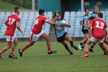 Cronulla SHARKS v Illawarra Steelers Harold Matthews Cup U 16s Action (Photo : steve montgomery / OurFootyTeam.com)