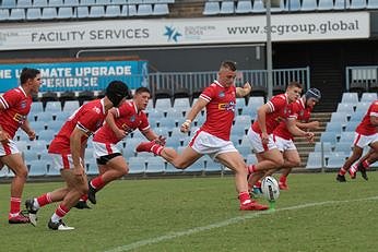 Cronulla SHARKS v Illawarra Steelers SG Ball Cup U 18s Action (Photo : steve montgomery / OurFootyTeam.com)