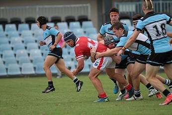 Cronulla SHARKS v Illawarra Steelers SG Ball Cup U 18s Action (Photo : steve montgomery / OurFootyTeam.com)