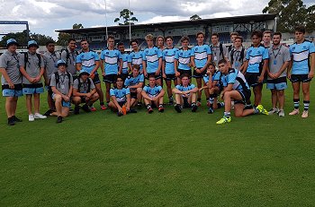 Cronulla - Sutherland Sharks Harold Matthews Cup Rnd 1 Team Photo (Photo : steve montgomery / OurFootyTeam.com)