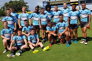 Cronulla - Sutherland Sharks SG Ball Cup Rnd 1 Team Photo (Photo : steve montgomery / OurFootyTeam.com)