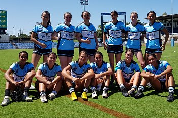 Cronulla - Sutherland Sharks U18 Tarsha Gale Cup Rnd 1 v Steelers TeamPhoto (Photo : steve montgomery / OurFootyTeam.com)