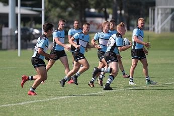 Elimination Final Canterbury-Bankstown Bulldogs v Cronulla - Sutherland SHARKS SG Ball Cup U 18s Action (Photo : steve montgomery / OurFootyTeam.com)