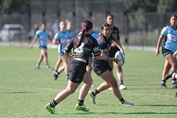 Tarsha Gale Cup ELIMINATION FINALS - Rnd 10 - Penrith PANTHERS v Cronulla Sharks Action (Photo : steve montgomery / OurFootyTeam.com)