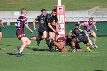 2019 Harold Matthews Cup Semi Finals Manly SeaEagles v Penrith Panthers Action (Photo : steve montgomery / OurFootyTeam.com) 