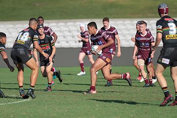 2019 Harold Matthews Cup Semi Finals Manly SeaEagles v Penrith Panthers Action (Photo : steve montgomery / OurFootyTeam.com) 