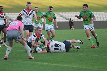 NSWRL SG Ball Cup 2019 Semi Finals Central Coast ROOSTERS v Canberra RAIDERS Action (Photo : steve montgomery / OurFootyTeam.com)