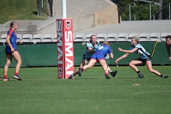 Harvey Norman Tarsha Gale Cup SEMI FINALS - Newcastle Knights v Cronulla Sharks Action (Photo : steve montgomery / OurFootyTeam.com)