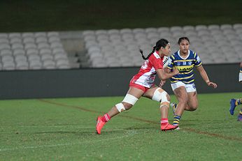 Tarsha Gale Cup SEMI FINALS - Rnd 11 - Illawarra Steelers v Parramatta Eels Action (Photo : steve montgomery / OurFootyTeam.com)