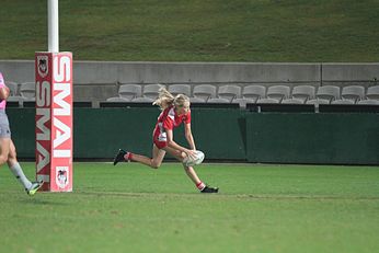 Harvey Norman Tarsha Gale Cup SEMI FINALS - Illawarra Steelers v Parramatta Eels Action (Photo : steve montgomery / OurFootyTeam.com)