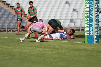 NSWRL Preliminary Finals South Sydney RABBBITOH's v Canterbury-Bankstown BULLDOGS SeaEagles U16 Harold Matthews Cup Rnd 12 Action (Photo : Steve Montgomery / OurFootyTeam.com)
