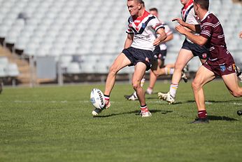 NSWRL SG Ball Cup 2019 PRELIMINARY FINALS Central Coast ROOSTERS v Manly SeaEagles Action (Photo : steve montgomery / OurFootyTeam.com)