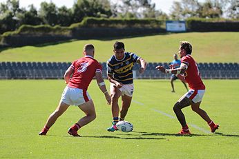 NSWRL SG Ball Cup Preliminary Final Illawarra Steelers v Parramatta Eels Action (Photo : Steve Montgomery / OurFootyTeam.com)