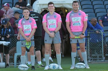 Adam Bennett, Ben Seppala and Michael Ford - REFEREE'S - SG Ball Cup - PRELIMINARY Finals Central Coast ROOSTERS v Manly SeaEagles (Photo : steve montgomery / OurFootyTeam.com) 