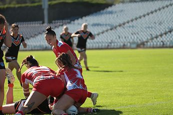 WestsTigers v Illawarra Steelers 2019 U18 Tarsha Gale Cup Preliminary Final 1st Half Action (Photo : steve montgomery / OurFootyTeam.com)