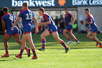 Newcastle KNIGHTS v Canterbury-Bankstown BULLDOGS Mattys Cup Grand Final Action (Photo : Steve Montgomery / OurFootyTeam.com) 