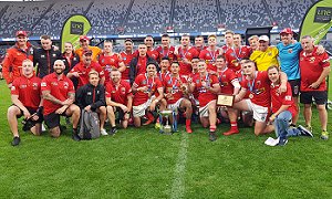 The Illawarra STEELERS are the 2019 NSWRL SG Ball Cup Champions (Photo : Steve Montgomery / OurFootyTeam.com) 