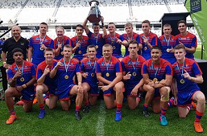 The Newcastle KNIGHTS are the 2019 NSWRL Harold Matthews Cup Champions (Photo : Steve Montgomery / OurFootyTeam.com) 
