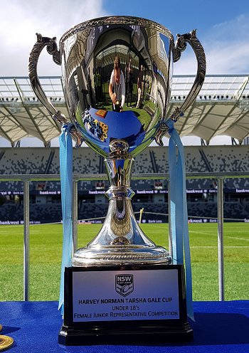 The TARSHA GALE CUP (Photo : steve montgomery / OurFootyTeam.com)