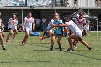 Cronulla Sharks v St. George Dragons 2019 U18 Tarsha Gale Cup 1st Half Action (Photo : steve montgomery / OurFootyTeam.com)