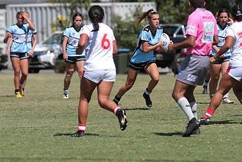 Cronulla Sharks v St. George Dragons Tarsha Gale Cup u18 Womens Rugby League Action (Photo : steve montgomery / OurFootyTeam.com)