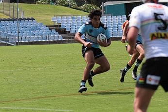 Jad Hardy - Penrith Panthers u16s Harold Matthews Cup v Cronulla SHARKS Action (Photo : steve montgomery / OurFootyTeam.com)