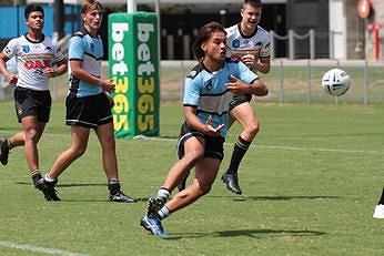 2019 NSWRL Harold Matthews Cup Rnd 1 SHARKS v PANTHERS 16s Action (Photo : steve montgomery / OurFootyTeam.com)