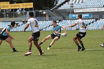 Cronulla SHARKS v Penrith PANTHERS SG Ball Cup U 18s Action (Photo : steve montgomery / OurFootyTeam.com)