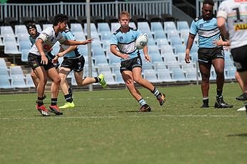 Cronulla SHARKS v Penrith PANTHERS SG Ball Cup U 18s Action (Photo : steve montgomery / OurFootyTeam.com)