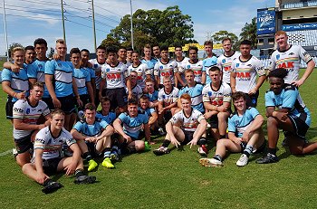 Cronulla - Sutherland Sharks and Penrith PANTHERS SG Ball Cup Rnd 4 TeamPhoto (Photo : steve montgomery / OurFootyTeam.com)