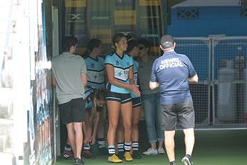 Tarsha Gale Cup Cronulla Sharks v Penrith Panthers U18 Tarsha Gale Cup u18 Girls Rugby League Rnd 4 Action (Photo : steve montgomery / OurFootyTeam.com)