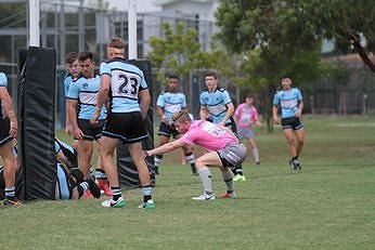 Cronulla Sharks v Newcastle Knights U18 SG Ball Cup Rnd 6 Action (Photo : steve montgomery / OurFootyTeam.com)