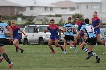 Cronulla Sharks v Newcastle Knights U18 SG Ball Cup Rnd 6 Action (Photo : steve montgomery / OurFootyTeam.com)