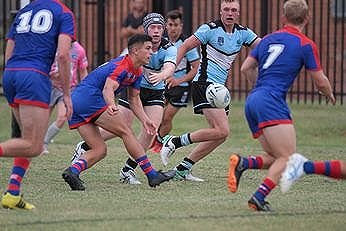 Newcastle Knights v Cronulla - Sutherland Sharks SG Ball Cup Rnd 6 Action (Photo : steve montgomery / OurFootyTeam.com)