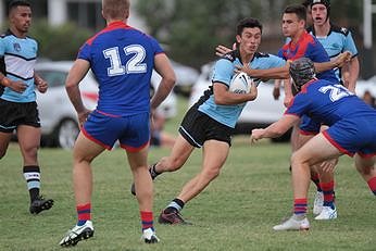 Cronulla Sharks v Newcastle Knights U18 SG Ball Cup Rnd 6 Action (Photo : Steve Montgomery / OurFootyTeam.com)
