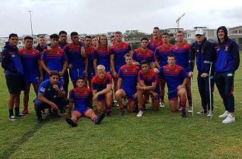 Newcastle KNIGHTS SG Ball Cup Rnd 6 v Sharks TeamPhoto (Photo : Steve Montgomery / OurFootyTeam.com)