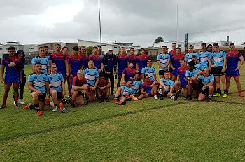 Cronulla Sharks and Newcastle Knights U18 SG Ball Cup Rnd 6 TeamPhoto (Photo : steve montgomery / OurFootyTeam.com)