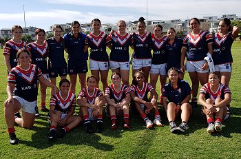 Sydney Roosters Indigenous Academy Tarsha Gale Cup Rnd 7 v Sharks TeamPhoto (Photo : steve montgomery / OurFootyTeam.com)