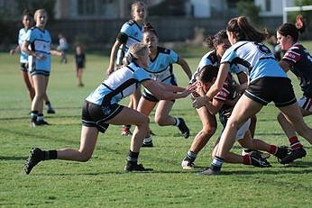 Cronulla Sharks v Sydney Roosters Indigenous Academy Tarsha Gale Cup u18 Girls Rugby League Trial Match Action (Photo : steve montgomery / OurFootyTeam.com)