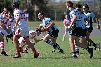 Harold Matthews Rnd 9 Action St. George Dragons v Cronulla Sharks (Photo : steve montgomery / OurFootyTeam.com) 