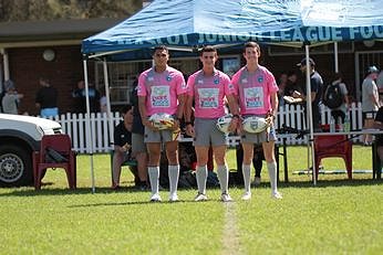 Jordan Chidiac, Luke Saldern and Curtis Robinson - REFEREE'S - SG B Ball Cup Rnd 9 St. George Dragons v Cronulla Sharks (Photo's : Steve Montgomery / OurFootyTeam.com)