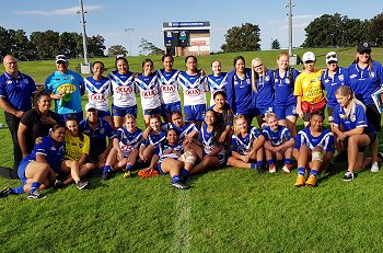 Canterbury-Bankstown BULLDOGS Tarsha Gale Cup Rnd 9 v Sharks TeamPhoto (Photo : steve montgomery / OurFootyTeam.com)