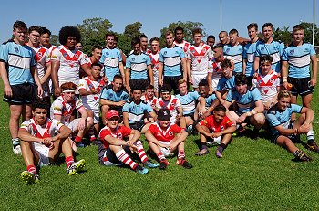 Cronulla Sharks and St. George Dragons SG B Ball Cup Rnd 9 Match Action (Photo's : Steve Montgomery / OurFootyTeam.com) 