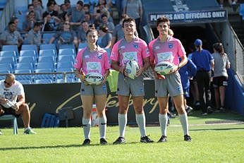 REFEREE'S - Canterbury-Bankstown BULLDOGS v Cronulla Sharks Tarsha Gale Cup u18 Rnd 9 Action (Photo : steve montgomery / OurFootyTeam.com)